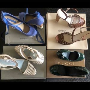 Lot of 4 Pairs Designer Shoes